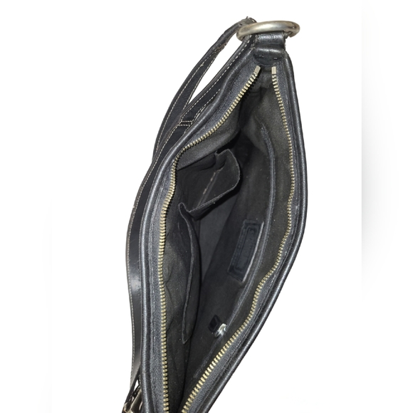 COACH PURSE PEYTON SHOULDER BLACK BAG ADJUSTABLE STRAP - Picture 12 of 16